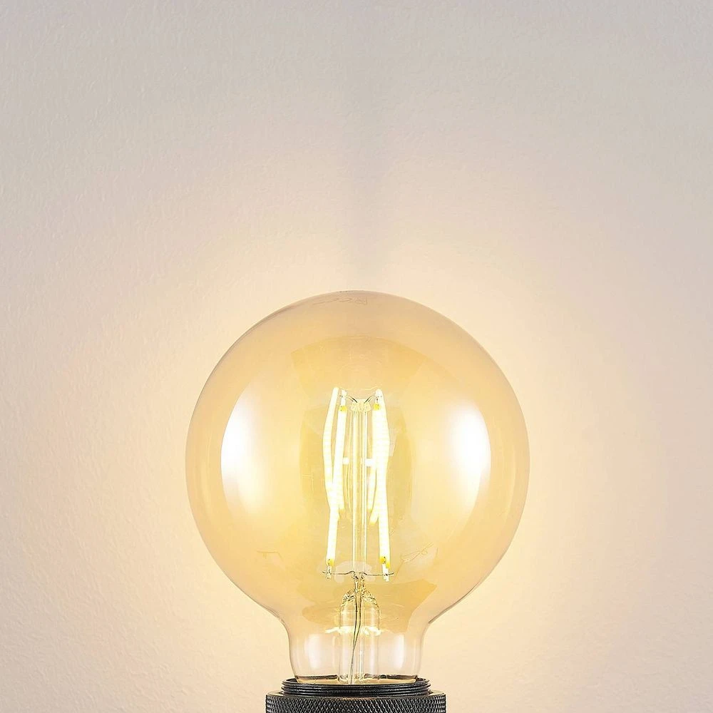 Bombilla LED 6,5W (650lm) 2500K Amber G95 3-Step-Dim E27 - Arcchio 4 Bombilla LED 6,5W (650lm) 2500K Amber G95 3-Step-Dim E27 - Arcchio - Imagen 4