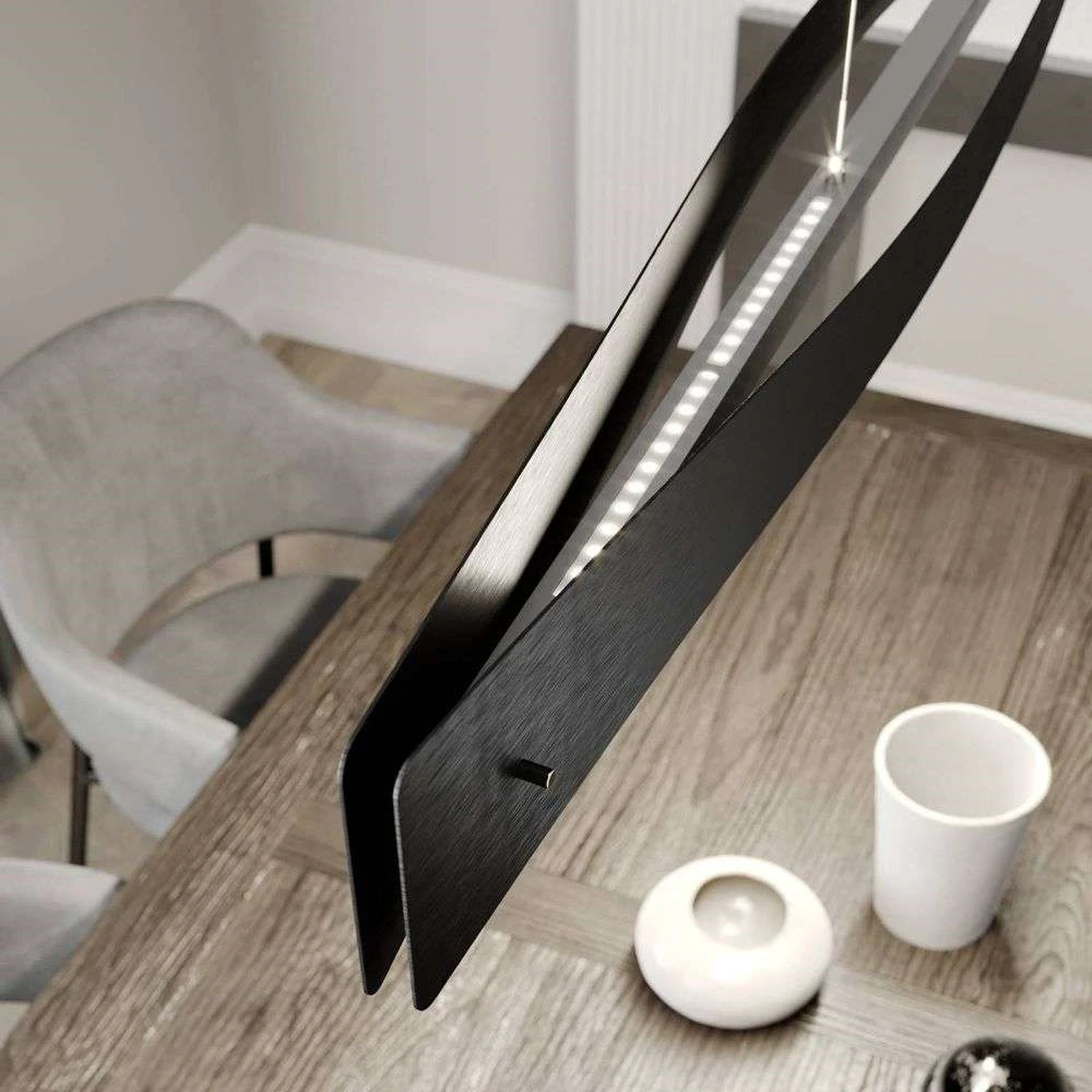 Lian Lámpara Colgante Black - Lucande 5 Lian Lámpara Colgante Black - Lucande - Imagen 5