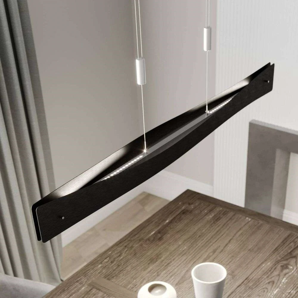 Lian Lámpara Colgante Black - Lucande 6 Lian Lámpara Colgante Black - Lucande - Imagen 6