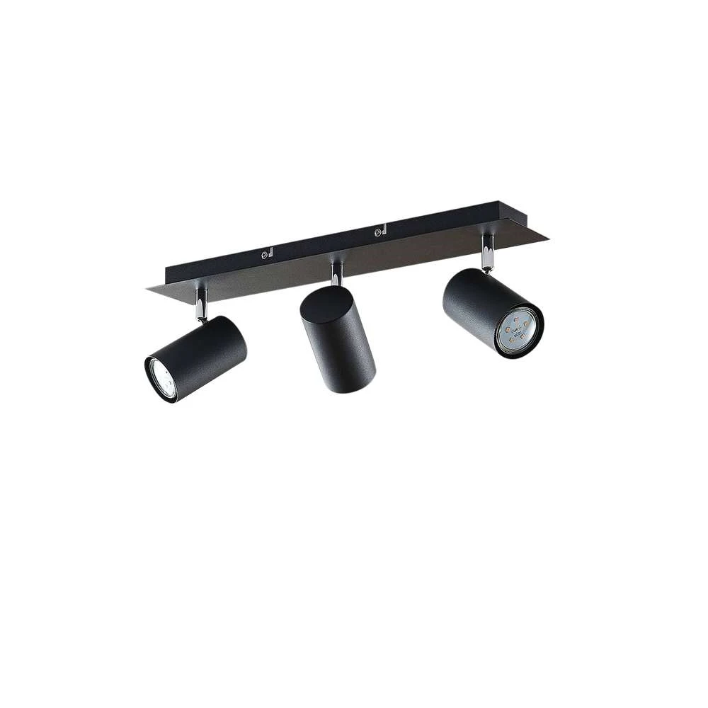 Joffrey Lámpara De Techo Black - Lindby 1 Joffrey Lámpara De Techo Black - Lindby