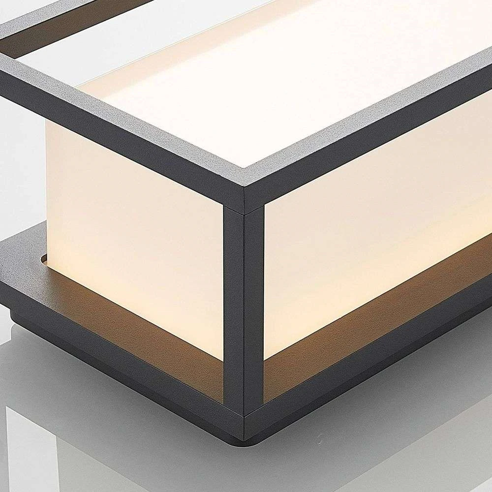 Ilirian Aplique Exterior Graphite/White - Lucande 4 Ilirian Aplique Exterior Graphite/White - Lucande - Imagen 4