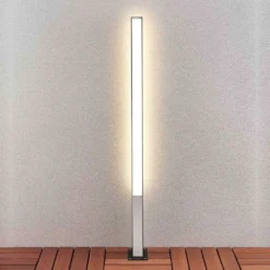 Aegisa Lámpara Para Jardín H110 Dark Grey/White - Lucande -Ofertas Flos Tienda 42510965734974