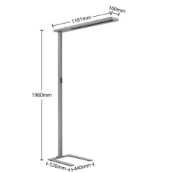 Ionel Lámpara De Pie Silver - Arcchio 9 Ionel Lámpara De Pie Silver - Arcchio -Ofertas Flos Tienda 42510965738004