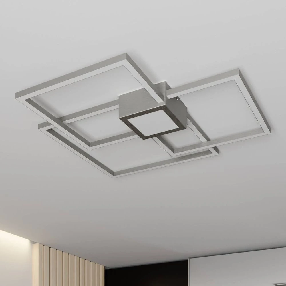 Duetto 3 Lámpara De Techo Nickel - Lindby 3 Duetto 3 Lámpara De Techo Nickel - Lindby - Imagen 3