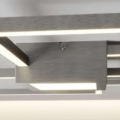 Duetto 3 Lámpara De Techo Nickel - Lindby 9 Duetto 3 Lámpara De Techo Nickel - Lindby -Ofertas Flos Tienda 42510965739924