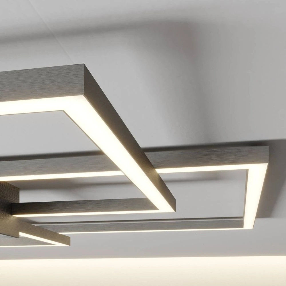 Duetto 3 Lámpara De Techo Nickel - Lindby 5 Duetto 3 Lámpara De Techo Nickel - Lindby - Imagen 5