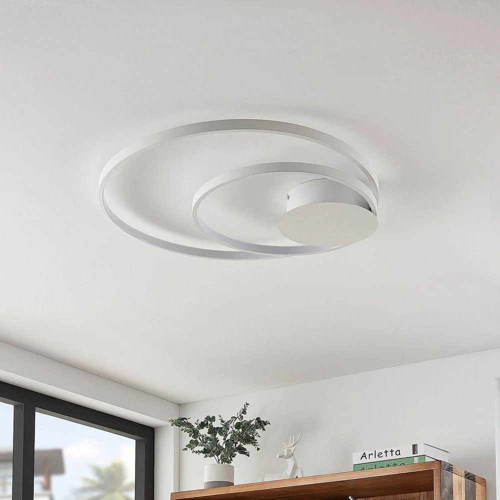 Nerwin Lámpara De Techo White - Lindby 4 Nerwin Lámpara De Techo White - Lindby - Imagen 4