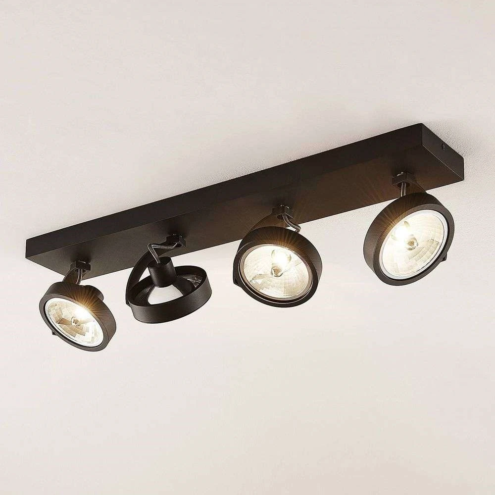 Dagur 4 Lámpara De Techo Black - Arcchio 2 Dagur 4 Lámpara De Techo Black - Arcchio - Imagen 2