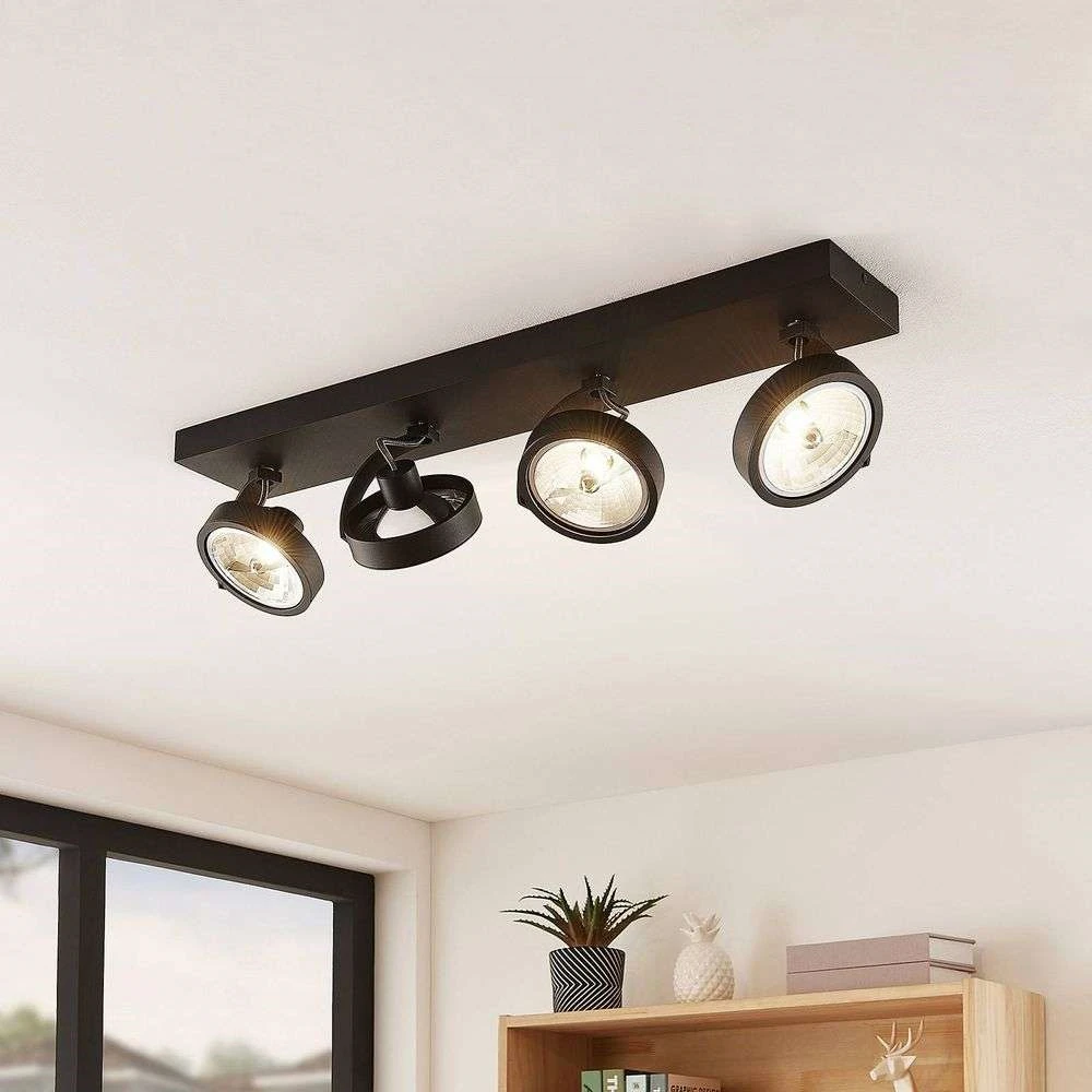 Dagur 4 Lámpara De Techo Black - Arcchio 3 Dagur 4 Lámpara De Techo Black - Arcchio - Imagen 3