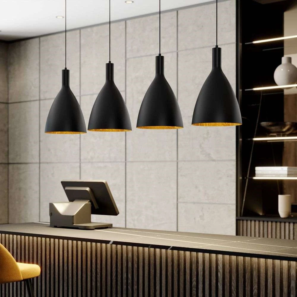 Arthuria 5 Lámpara Colgante Black/Gold - Arcchio 2 Arthuria 5 Lámpara Colgante Black/Gold - Arcchio - Imagen 2