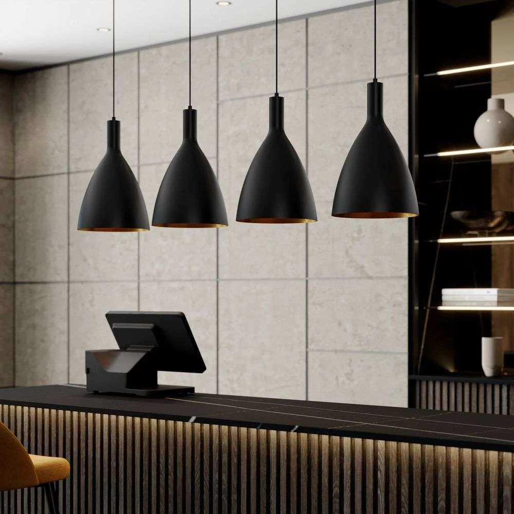 Arthuria 5 Lámpara Colgante Black/Gold - Arcchio 4 Arthuria 5 Lámpara Colgante Black/Gold - Arcchio - Imagen 4