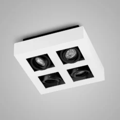 Vince Square 4 Lámpara De Techo White - Arcchio 11 Vince Square 4 Lámpara De Techo White - Arcchio -Ofertas Flos Tienda 42510965819976