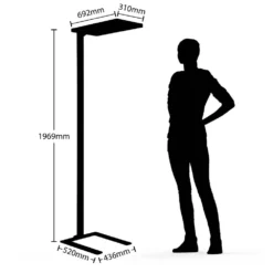 Nelus Lámpara De Pie W/Sensor Silver - Arcchio 9 Nelus Lámpara De Pie W/Sensor Silver - Arcchio -Ofertas Flos Tienda 42510965846844