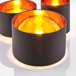 Laurenz Lámpara De Techo Grey/Gold - Lindby -Ofertas Flos Tienda 42510965851797