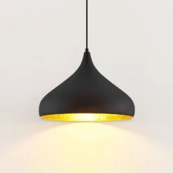 Lunus Lámpara Colgante Black/Gold - Arcchio -Ofertas Flos Tienda 42510965869545