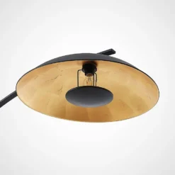 Emilienne Lámpara De Pie Black/Gold - Lindby -Ofertas Flos Tienda 42510965927715