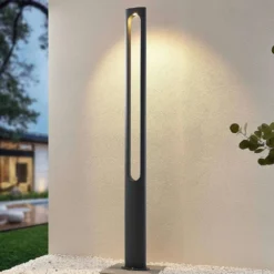 Dovino Lámpara Para Jardín H200 Dark Grey - Lucande -Ofertas Flos Tienda 42510965939214
