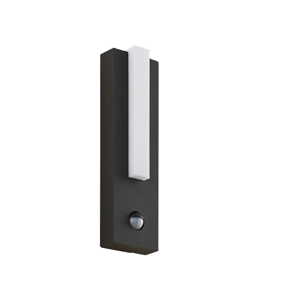 Virgalia Aplique Pared Exterior W/Sensor Graphite - Lucande 1 Virgalia Aplique Pared Exterior W/Sensor Graphite - Lucande