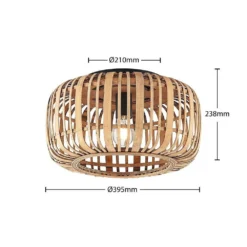 Canyana Lámpara De Techo Natur - Lindby -Ofertas Flos Tienda 42510965965955