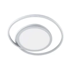 Noud Lámpara De Techo Dim. S Silver - Lucande