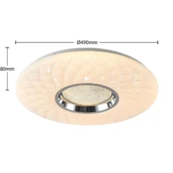 Illaria Lámpara De Techo Smart Home Ø49 White/Opal - Lindby -Ofertas Flos Tienda 42510965981006