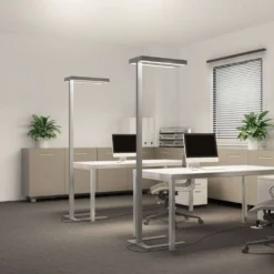 Bertram Lámpara De Pie W/Sensor Silver - Arcchio -Ofertas Flos Tienda 42510965996953