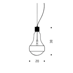 Grand John Lámpara Colgante - Ingo Maurer -Ofertas Flos Tienda 42515454182324