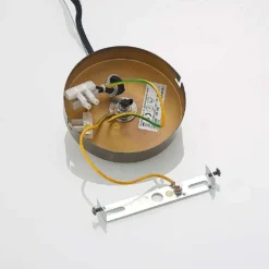 Wynina Lámpara Colgante Brass/Amber - Lucande -Ofertas Flos Tienda 42519117045257