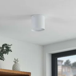 Kianush Lámpara De Techo White - Lindby -Ofertas Flos Tienda 42519117062913