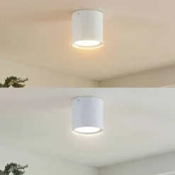 Kianush Lámpara De Techo White - Lindby -Ofertas Flos Tienda 42519117062914