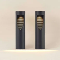 Ashton Lámpara Solar Black - Lindby -Ofertas Flos Tienda 42519117132515