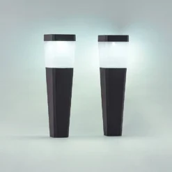 Hadrias Lámpara Solar Black/White - Lindby -Ofertas Flos Tienda 42519117132685