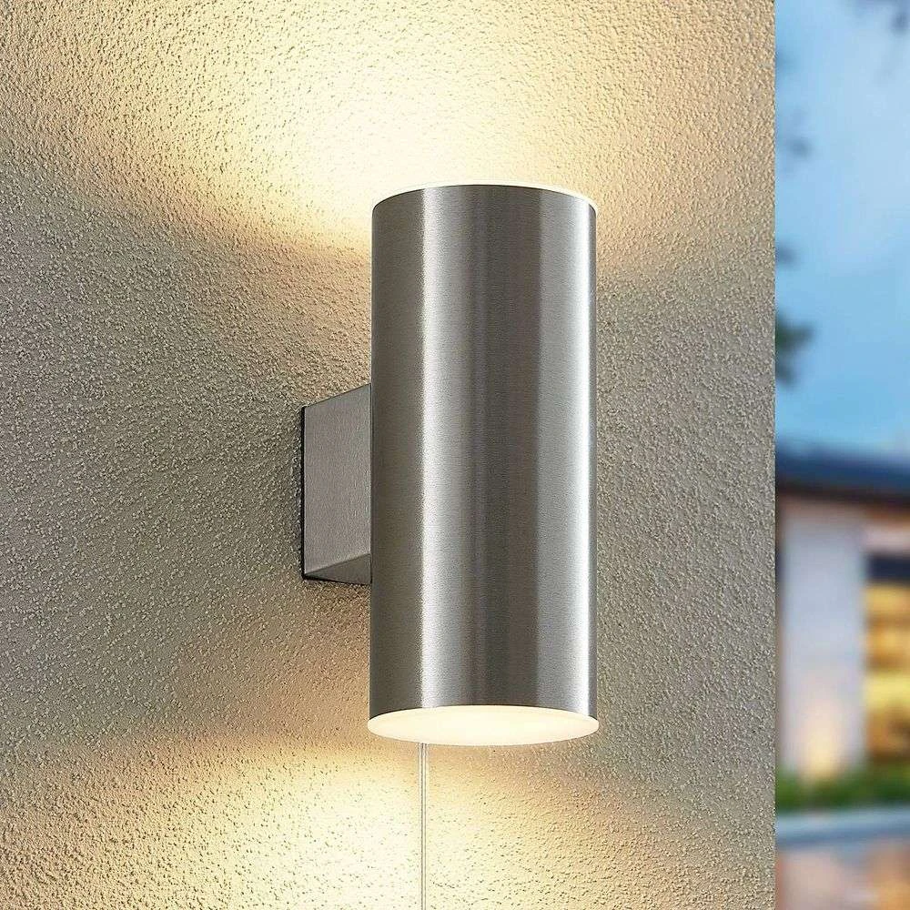 Maurun Solar Aplique De Pared Silver - Lindby 3 Maurun Solar Aplique De Pared Silver - Lindby - Imagen 3