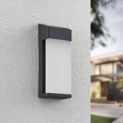 Kendrik Solar Aplique De Pared Black - Lindby -Ofertas Flos Tienda 42519117133363