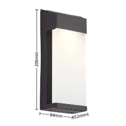 Kendrik Solar Aplique De Pared Black - Lindby -Ofertas Flos Tienda 42519117133364