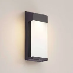 Kendrik Solar Aplique De Pared Black - Lindby -Ofertas Flos Tienda 42519117133365