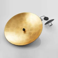 Narisara Lámpara Colgante Ø80 Black/Gold - Lindby -Ofertas Flos Tienda 42519117135726