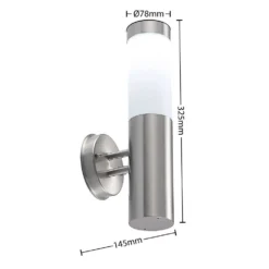 Sirita Solar Aplique De Pared Silver - Lindby -Ofertas Flos Tienda 42519117135964