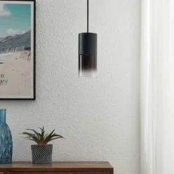 Berral Lámpara Colgante Black/Smoke - Lindby 9 Berral Lámpara Colgante Black/Smoke - Lindby -Ofertas Flos Tienda 42519117188814