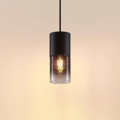 Berral Lámpara Colgante Black/Smoke - Lindby 11 Berral Lámpara Colgante Black/Smoke - Lindby -Ofertas Flos Tienda 42519117188816