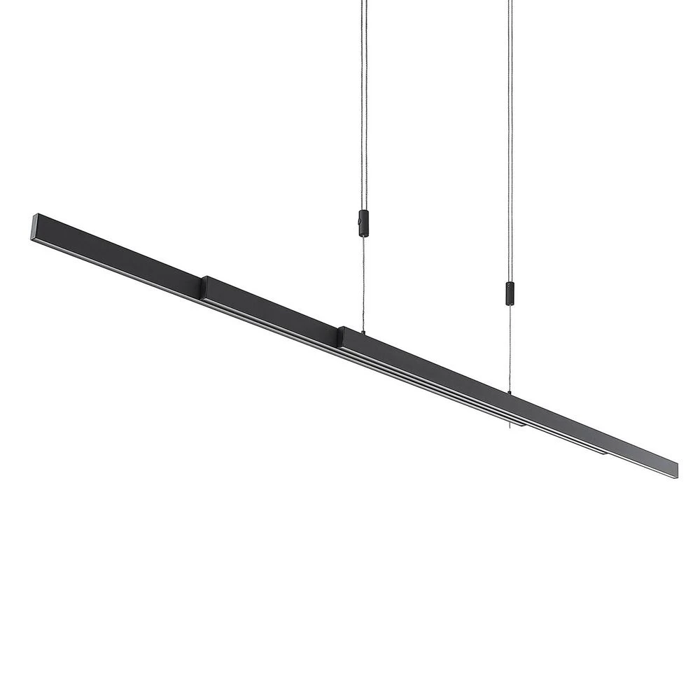 Merrit LED Lámpara Colgante Anthracite - Lucande 1 Merrit LED Lámpara Colgante Anthracite - Lucande