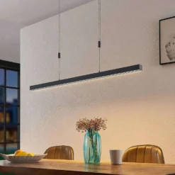 Merrit LED Lámpara Colgante Anthracite - Lucande 8 Merrit LED Lámpara Colgante Anthracite - Lucande -Ofertas Flos Tienda 4251911719055 4