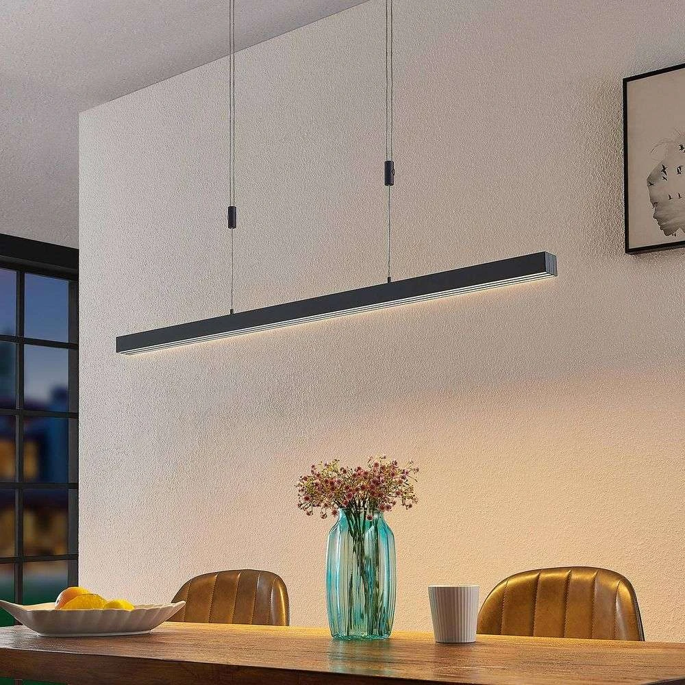 Merrit LED Lámpara Colgante Anthracite - Lucande 3 Merrit LED Lámpara Colgante Anthracite - Lucande - Imagen 3