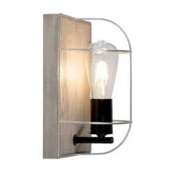 Neptuna Aplique De Pared Grey Wood/Black/Grey - Envostar -Ofertas Flos Tienda 42519117228884