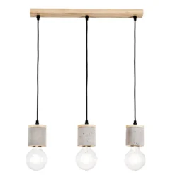 Jasper 3 Lámpara Colgante Wood/Black/Grey - Envostar 7 Jasper 3 Lámpara Colgante Wood/Black/Grey - Envostar -Ofertas Flos Tienda 42519117233734