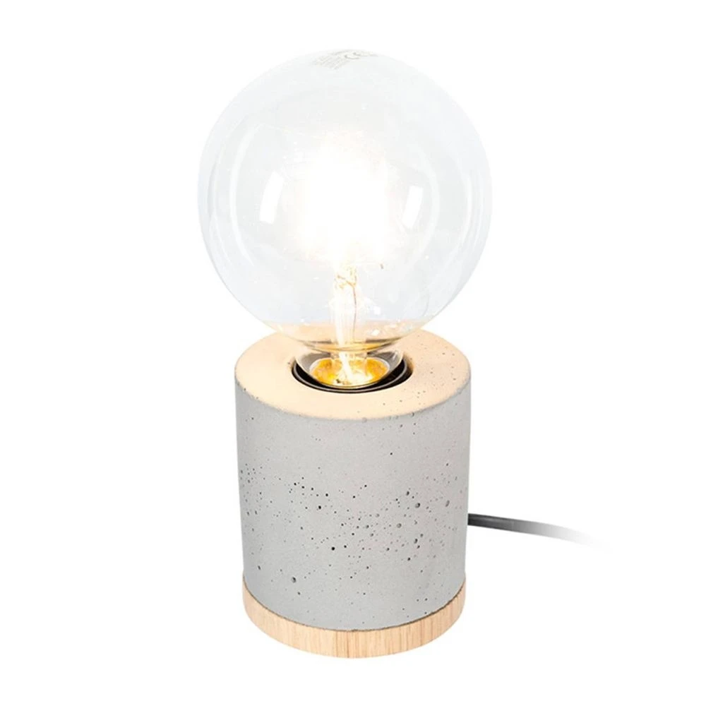 Jasper Bordlampe Wood/Black/Grey - Envostar 2 Jasper Bordlampe Wood/Black/Grey - Envostar - Imagen 2