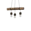 Terra 3 Lámpara Colgante Dark Wood/Wood - Envostar