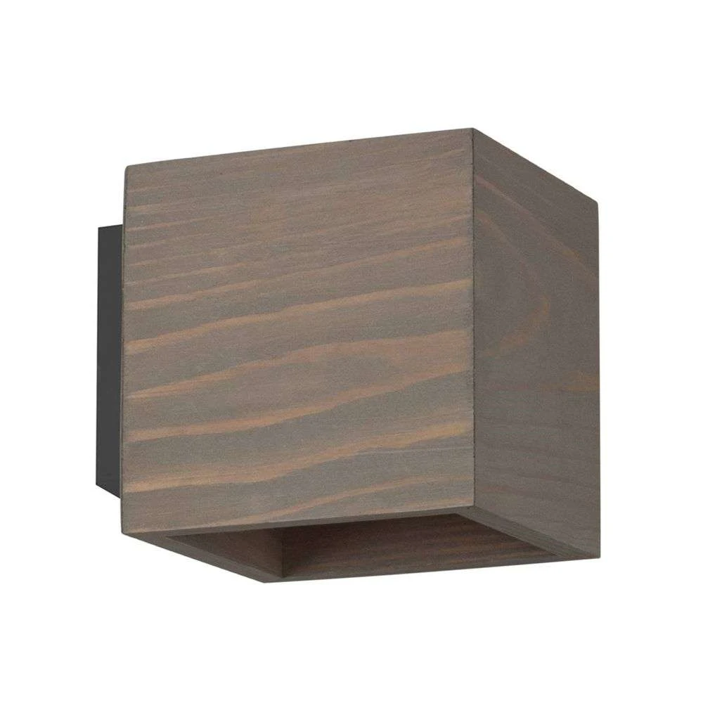 Green Aplique De Pared Wood/Black - Envostar 1 Green Aplique De Pared Wood/Black - Envostar
