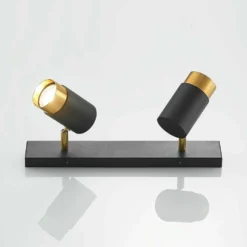 Evaro 2 Lámpara De Techo Black/Gold - Arcchio 10 Evaro 2 Lámpara De Techo Black/Gold - Arcchio -Ofertas Flos Tienda 42519117275795