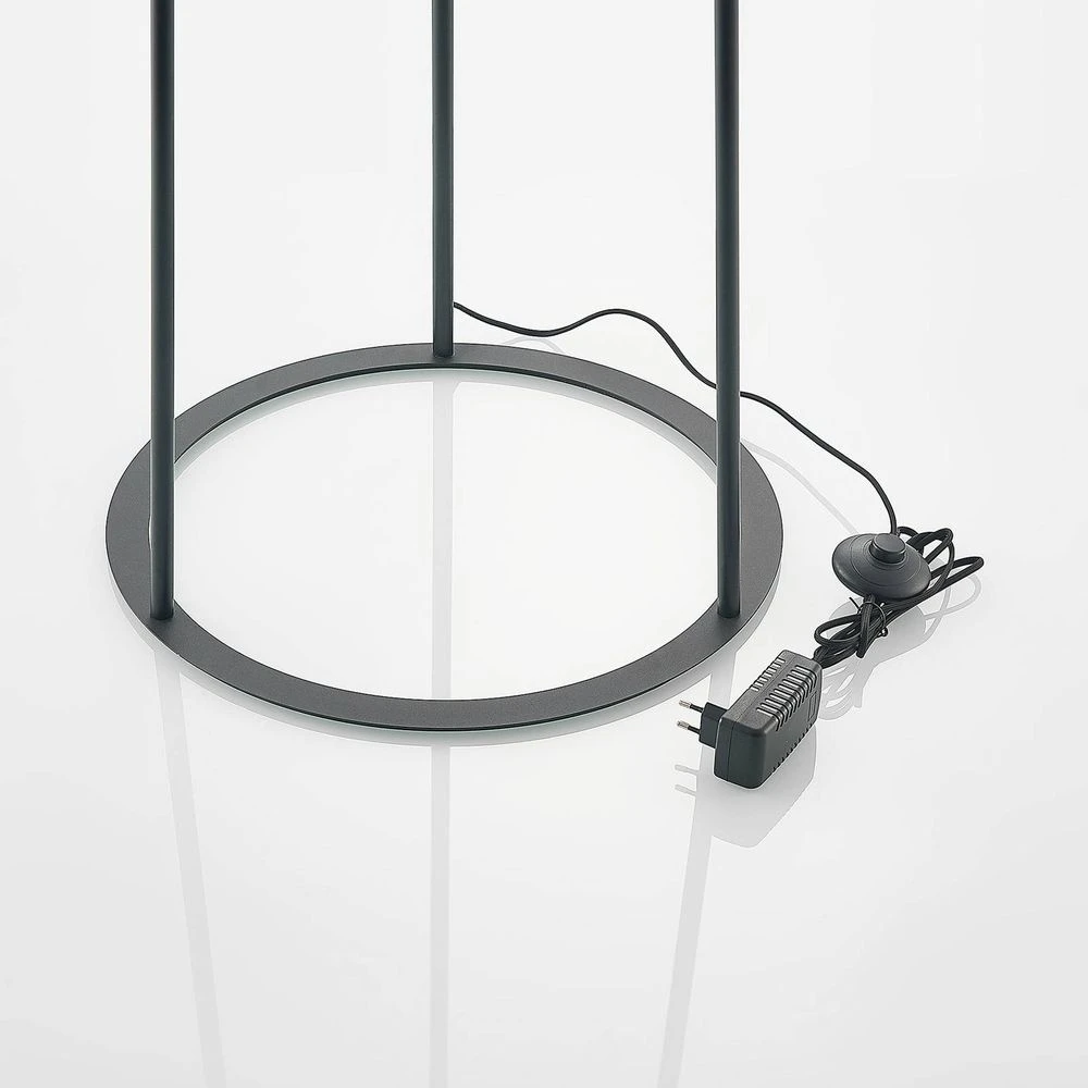 Seppe LED Lámpara De Pie Nickel - Lucande 6 Seppe LED Lámpara De Pie Nickel - Lucande - Imagen 6